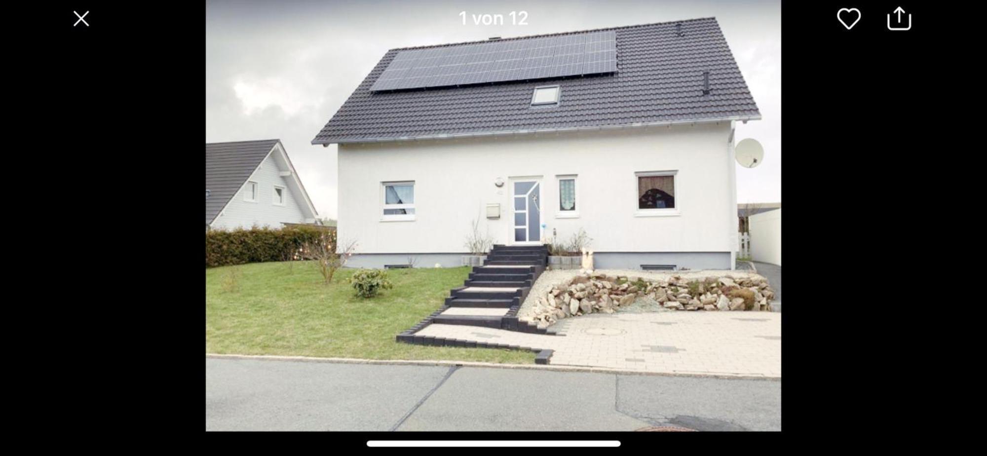 Ferienwohnung Tor Zur Natur Мюнхберг Экстерьер фото
